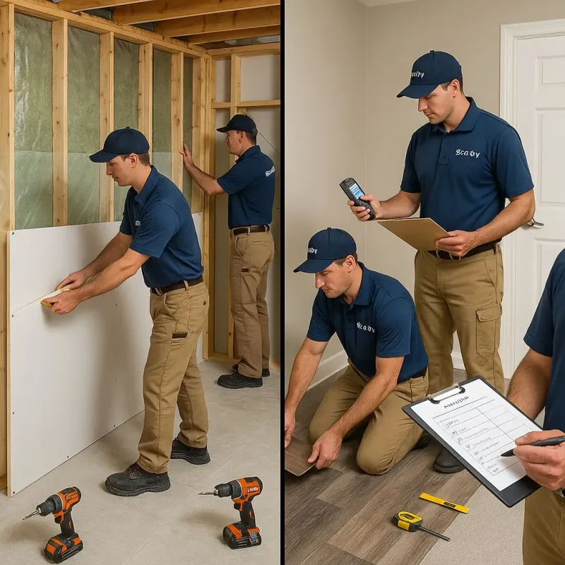 Repairs and Reconstruction process in Palm Springs, FL